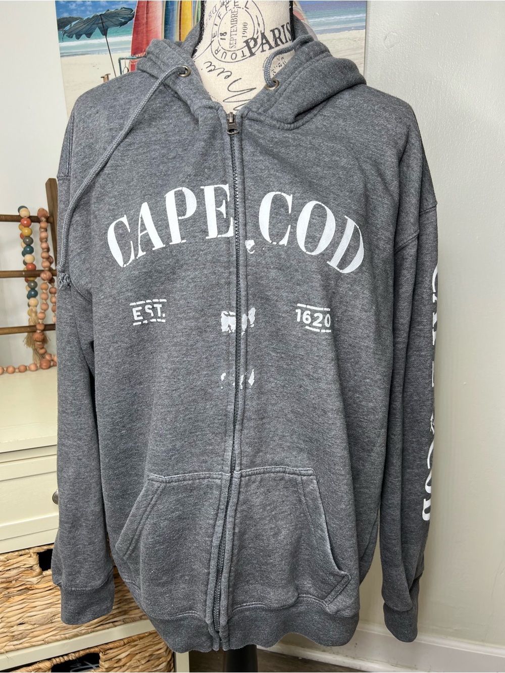 Pacific & Co Cape Cod Zip Up Hoodie